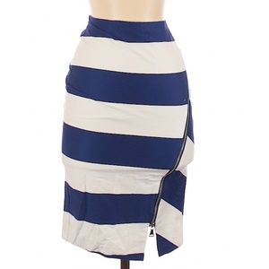 🍁 Express Horizontal Stripe Casual Skirt